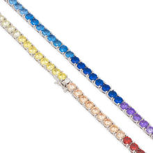 Load image into Gallery viewer, 5mm Spectrum Tennis Chain