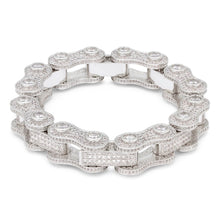 Load image into Gallery viewer, Iced Bike Chain Bracelet
